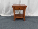 MISSION STYLE END TABLE