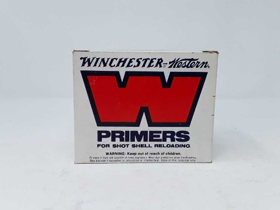 1 BOX OF WINCHESTER WESTERN NO 209 PRIMERS