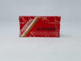 1 BOX OF FEDERAL HI-POWER 9MM LUGER AMMO