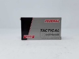 1 BOX OF FEDERAL TACTICAL 308 WIN AMMO.