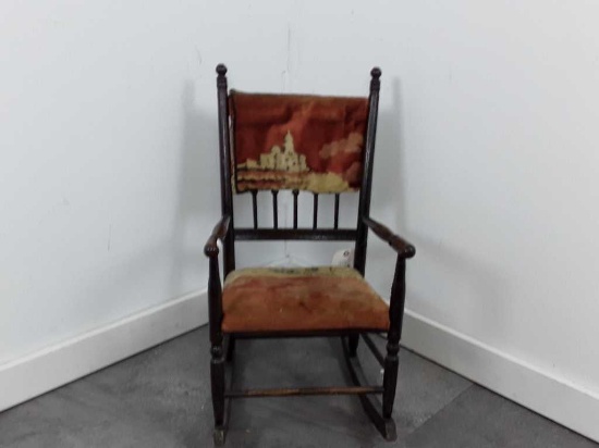 LOUIS WOLF & CO CHILD'S ROCKING CHAIR