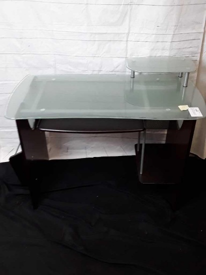 GLASS TOP DESK