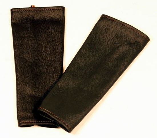 LEAT 400BL Leather Sleeve for Australian Stirrup