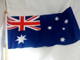 7 SOUV113 MED. AUSSIE FLAGS