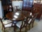 QUEEN ANNE STYLE TABLE AND 6 CHAIRS