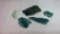 Turquoise Colored Rock Slabs (Set of 5)