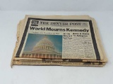 MULTIPLE EDITIONS OF KENNEDY'S DEATH