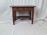 VICTORIAN  ENTRY TABLE W/DRAWER
