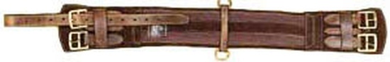 GIRT 330BR30 - PREMIUM LEATHER GIRTH BRN 30"