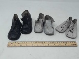 3 PAIRS OF VINTAGE BABIES SHOES