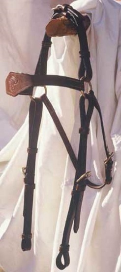 BRID 910BR-C Logo Barcoo Bridle with Reins