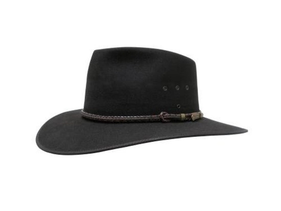 HAT 1613BR6 CATTLEMAN HAT BROWN SZ 61