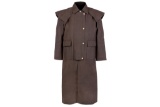 OWO 098BR14 The Children's Drover Coat - Oilskin W