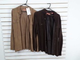 PAIR OF SETTE PONTI SUEDE JACKETS  BOTH ARE MED