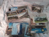 ASSORTMENT OF POST CARDS FROM SMALL TO LARGE