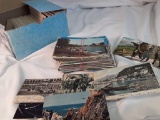 SMALL BOX OF VARIOUS USED POSTCARDS
