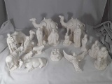 17 PIECE NATIVITY SET FROM HOLLAND MOLD