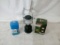 lot of 3 small camping lanterns.