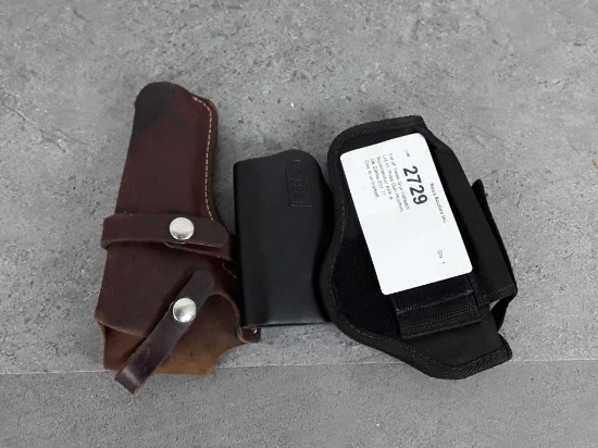 Lot of Three Gun Holsters