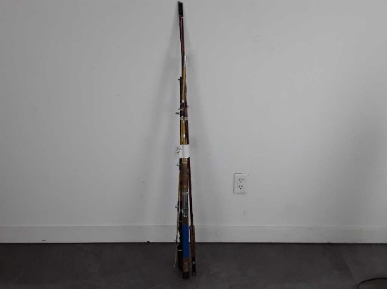 Lot of 3 Fishing poles