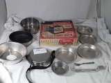 Coleman Camp oven and 9pc Camp Cook Set
