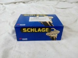 SCHLAGE DOOR LOCK W/ LEVER HANDLE IN BOX