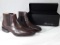KENNETH COLE NEW YORK LEATHER BOOTS