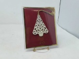 LENOX PIERCED TREE  CHRISTMAS ORNAMENT