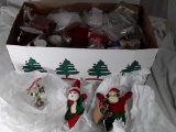 BOX OF MISC. CHRISTMAS ITEMS