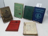 6 VINTAGE EDUCATIONAL BOOKS