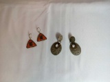 Set of Two Southwest Dangle Earrings