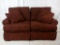 Alexvail burgundy sofa