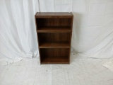 Small particle wood bookcase