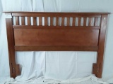 MISSION STYLE FULL SIZE HEADBOARD