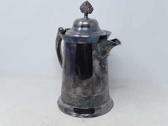 PELTON BROS& CO ST LOUIS QUAD PLATE COFFEE POT