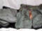 ARMY PANTS AND JACKET WITH BLANKET- GOOD CONDITION