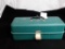 VINTAGE UMCO CORP TACKLE BOX W/MISC ITEMS INSIDE