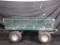 METAL GARDEN WAGON W/REMOVABLE SIDES