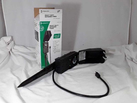 HEAVY DUTY OUTDOOR TIMER FROM INTERMATIC