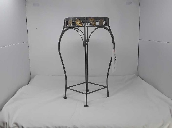 SMALL METAL PLANT STAND