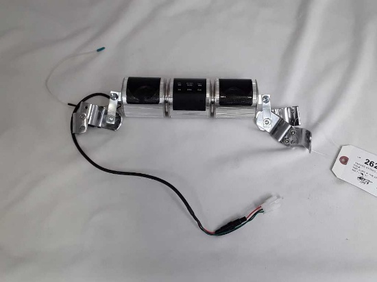 VINTAGE STEREO ADVEISE - HANGS ON POLE