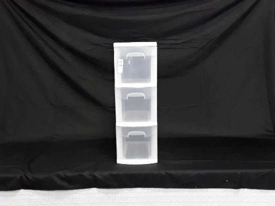 Sterilite 3 Drawer Plastic Storage Container