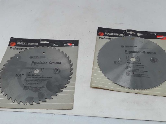 2 NIP BLACK & DECKER PRECISION SAW BLADES