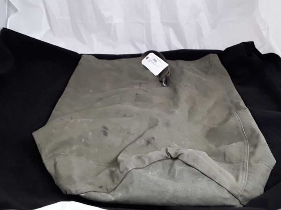 U.S. GREEN CANVAS ARMY BAG - USED