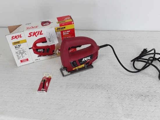 SKIL JIGSAW VARIABLE SPEED 3.5 AMP IN ORIG BOX