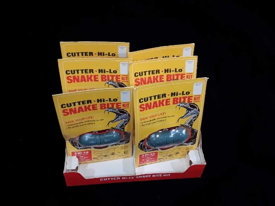 6 CUTTER HI-LO SNAKE BITE KITS NIP