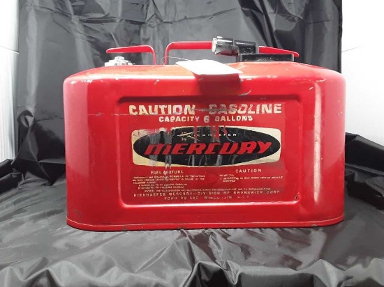 VINTAGE KIEKHAEFER GAS CAN - 6 GALLONS