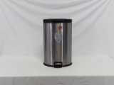 Stainless Steel Trash Can with Foot Pedal
