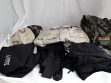 TUB OF MISC BDUs, PT ARMY SHORTS, ETC TUB NOT INC