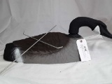 GOOSE DECOY WITH METAL STAND - NO MAKERS MARK